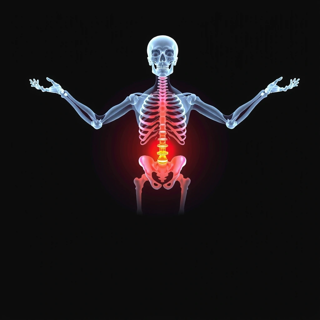 Strong, healthy skeletal structure, symbolizing body support